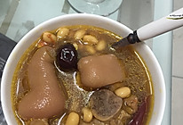 猪脚黄豆汤的做法