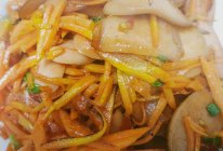 火腿炒胡萝卜丝的做法