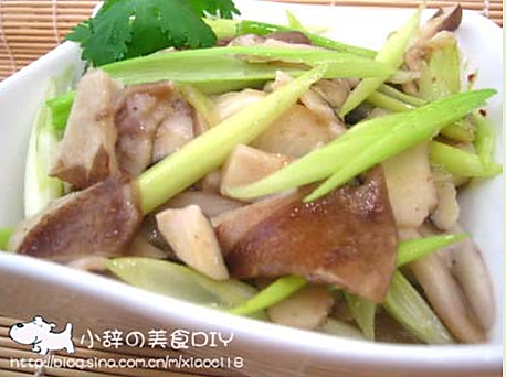 清炒双菇的做法