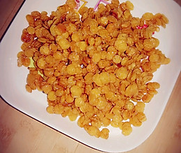 焦糖玉米片~宝宝零食的做法