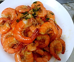 酱炒明虾的做法