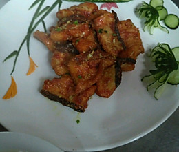 拉糟鱼块的做法