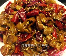 干煸肥肠（详细步骤）的做法