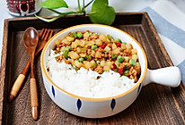土豆肉末盖浇饭的做法