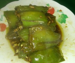 油焖青椒的做法