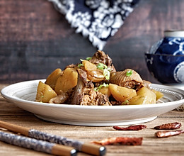 香辣土豆鸡架，超级下饭的做法