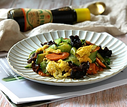 #橄榄中国味 感恩添美味# 黄瓜木耳炒鸡蛋的做法