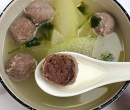 （营养汤）冬瓜牛肉丸汤的做法