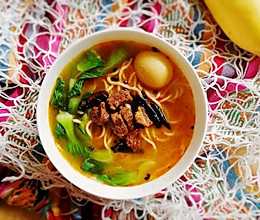 #冰箱剩余食材大改造#牛肉板面的做法
