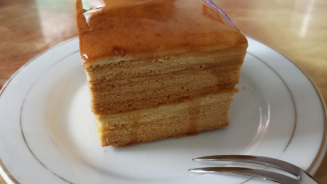 蜂蜜千层蛋糕#美的绅士烤箱#的做法