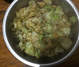 炒包菜的做法