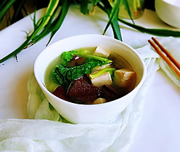 #秋天怎么吃#鸭血豆腐汤的做法