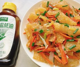 #家乡年味 鲜才够味# 红烧油炸猪皮的做法