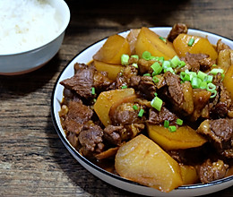 红烧萝卜羊肉的做法