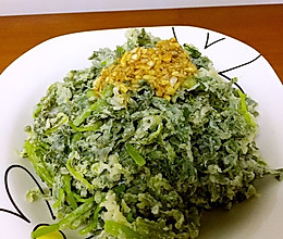 蒸茼蒿（蒸菜）的做法