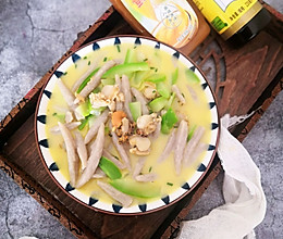 #太太乐鲜鸡汁芝麻香油#毛贝疙瘩汤的做法