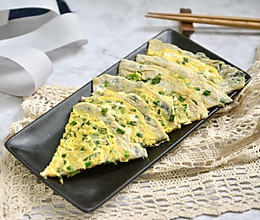 鸡蛋韭菜饼的做法