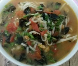 西红柿香椿面的做法