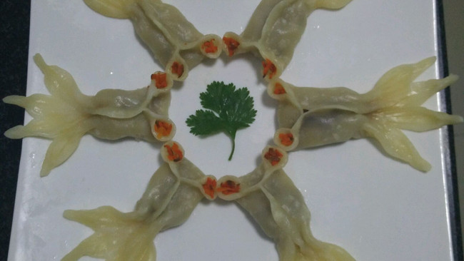金鱼蒸饺的做法
