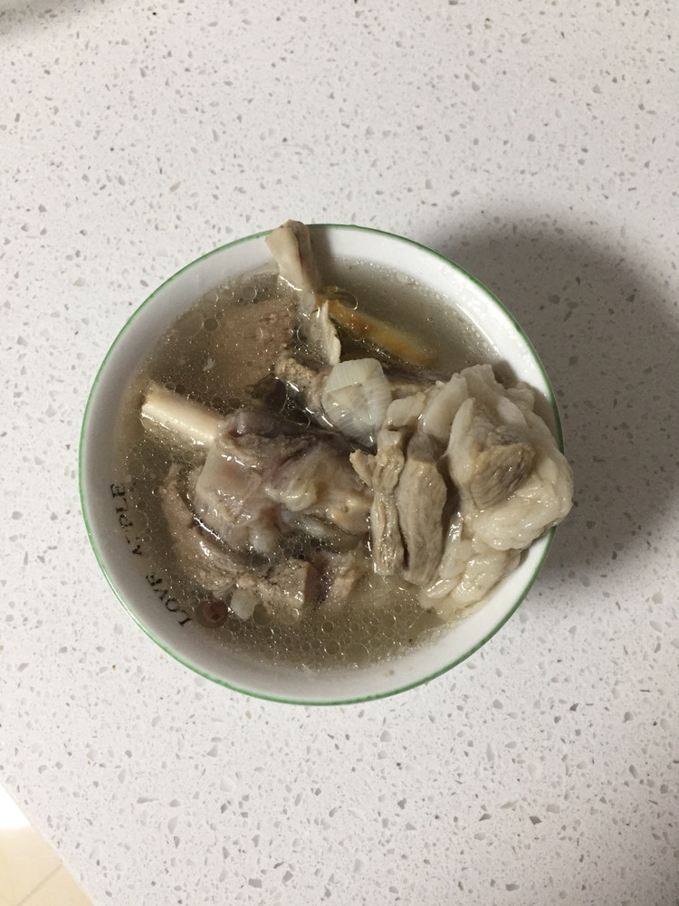 羊腿汤的做法