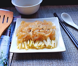 韭黄拌海蜇#我要上首页挑战家常菜#的做法
