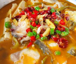金汤酸菜鱼片的做法