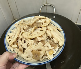 清炒藕片的做法