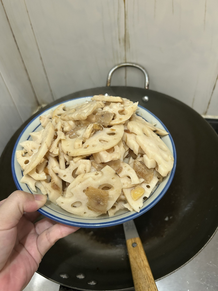 清炒藕片的做法