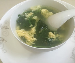 菠菜鸡蛋汤（芙蓉汤）的做法