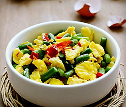 剁椒蒜薹炒蛋的做法