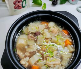 羊蹄炖萝卜的做法