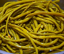 自制酸豆角的做法