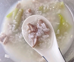 消水肿的丝瓜鸭肉粥 ，电饭煲简单的做法