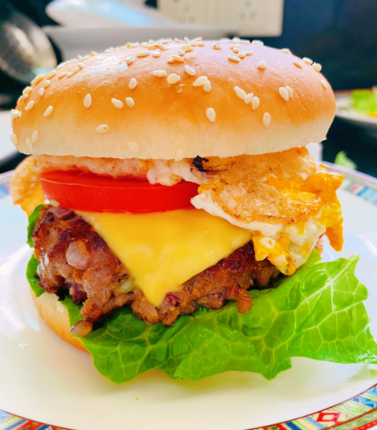 牛肉汉堡包的做法