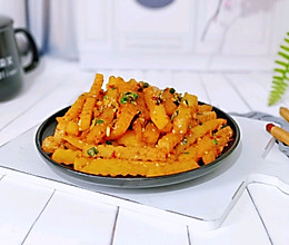 孜然土豆条#秋天怎么吃#的做法