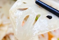 凉拌莲藕的做法