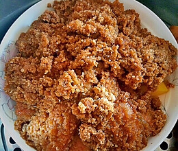 糯米粉蒸肉的做法
