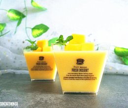 #中秋跟着外婆乡和明星一起吃香喝辣#芒果布丁的做法