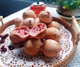 不塌不陷的蔓越莓麻薯的做法