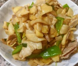 #开启冬日滋补新吃法#杏鲍菇炒肉的做法