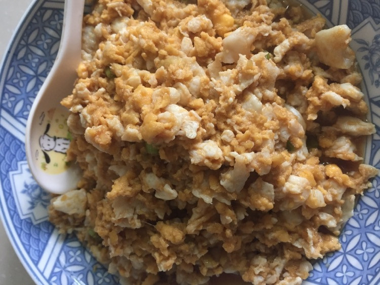 赛螃蟹蟹粉蛋的做法
