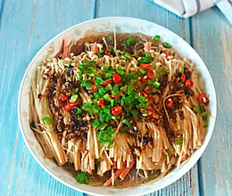 粉丝金针菇的做法