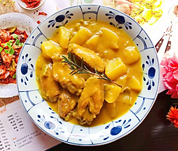 #肉食者联盟#咖喱鸡翅中的做法