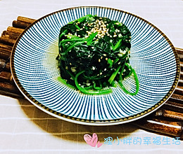 蒜蓉菠菜#舌尖上的春宴#的做法