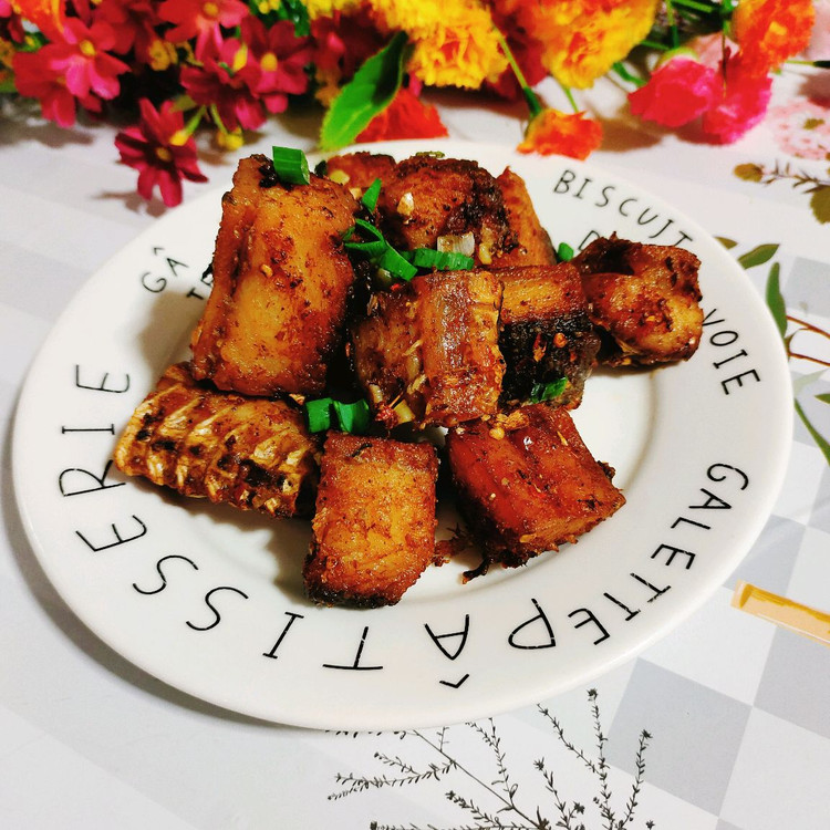 香辣腊鱼块的做法