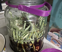 腌长豆角的做法