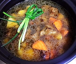 土豆炖牛肉(砂锅版）的做法