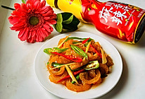 #豪吉小香风 做菜超吃香#炒猪皮的做法