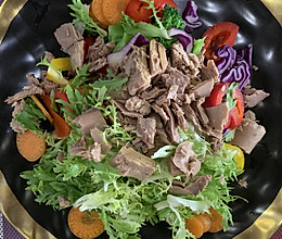 快手低脂近金枪鱼沙拉的做法