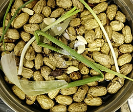 五香水煮新鲜花生的做法